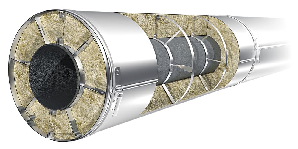 Устройство конструкции с Опорными кольцами и лапками 2 изоляция